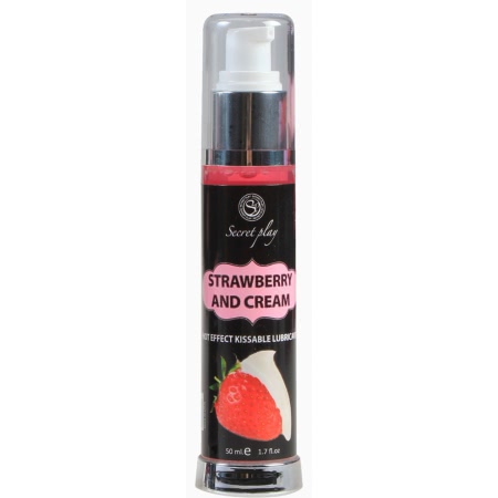 Ulei Masaj 2in1 Hot Effect Kissable Capsuni 50ml