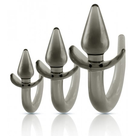 Set 3 în 1 Plug Anal cu Cozi Decorative 6.4/8.9/10.7 cm — Nmc