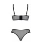 Set Passion Eco Primulă Bikini Negru S-M