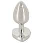 Magic Shiver Plug Anal Metalic 7 cm — Eleganță Discretă Argintiu