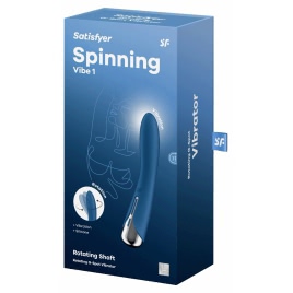 Vibrator pentru Punctul G Satisfyer Spinning Vibe 1 Albastru