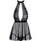 Babydoll Kissable Medeea Negru L-XL