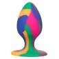 Anal Plug Cheeky Medium Tie-Dye Multicolor