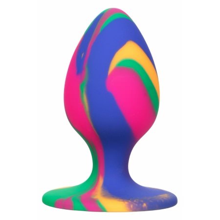 Anal Plug Cheeky Medium Tie-Dye Multicolor