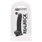 Silicone Dildo Shots 17.8cm Negru