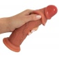 Realistixxx Real Skin Dildo 20cm cu Ventuză Puternică