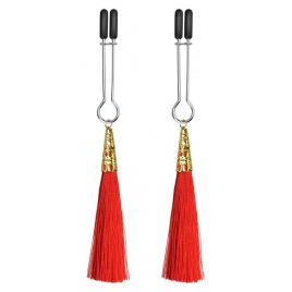 Cleme Sfârcuri Glamour Tassel Roșu