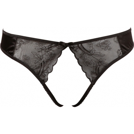 Chilot Decupat Cottelli Collection Denise Negru S