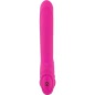 Strapless Strap On Cu 2 Vibratoare Reîncărcabil Roz