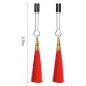 Cleme Sfarcuri Glamour Tassel Rosu