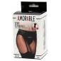 Portjartier Cu Dresuri Amorable Negru S-L