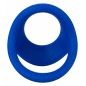 Inel Penis Penis Ball Dual Ring Albastru
