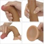 Dildo Realistic 17.8cm Dual Layered Natural