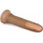 Dildo Realistic 17.8cm Dual Layered Natural