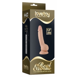 Vibrator Real Extreme cu Ventuză pentru Folosire Hands-Free