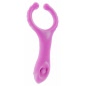 Inel Penis Vibrating Clitoris Stim C-Ring Roz