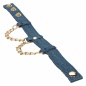 Ride Em Denim Ankle Cuffs Albastru