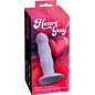 Heart Guy Purple: Vibrator 10 Moduri, Ventuză Inimă Mov