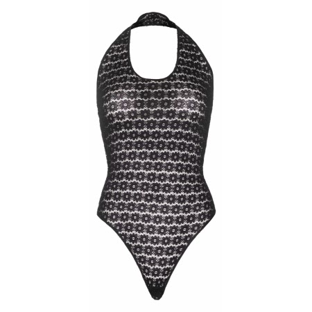 Body Leg Avenue Lace Snap Linda Negru XS-L