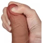 LoveToy Sliding Skin Dildo 19.5 cm, Maro Realist