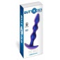 Anal Plug Buttocks The Bold Beaded Albastru