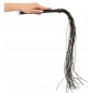 Flogger ZADO Din Piele 70 cm — Control Precis, Discret Negru