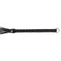 Flogger ZADO Din Piele 70 cm — Control Precis, Discret Negru