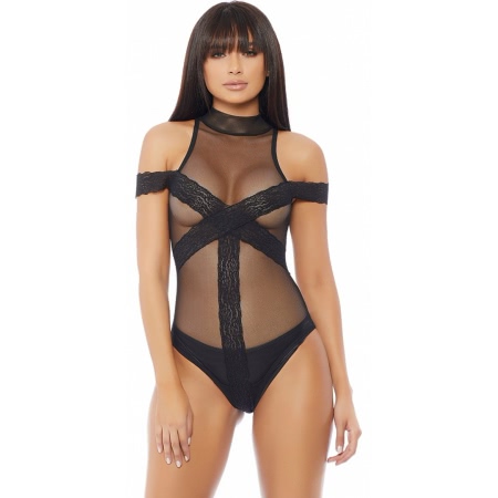 Body Forplay Breakdown Negru L-XL