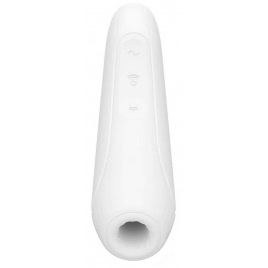 Stimulator Clitoris Satisfyer Curvy 1 Plus Alb