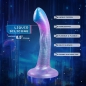 NMC Dildo silicon 21,6 cm, cupă De Aspirație Puternică Multicolor