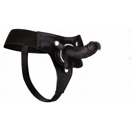 Strap-On Realistic 18cm Negru