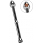 Rebel Metal Milking Stick, 10 Moduri, USB, 26.5 cm Argintiu