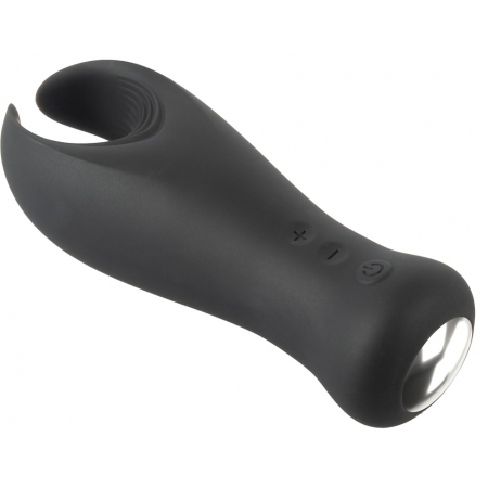 Rebel Vibrator Flexibil 10 Moduri, Reîncărcabil și Discret Negru