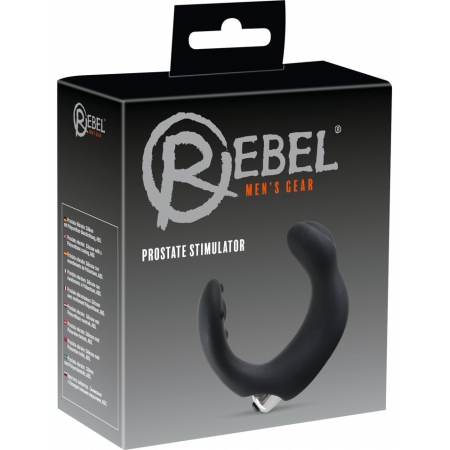Rebel Prostate Stimulator Negru Silicon