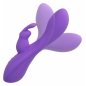 Flex Bend Hold Vibrator Dual 10 Moduri IPX7 Reîncărcabil Mov