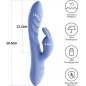 Lovetoy Swirl Vibrator Din silicon, 3+7, Reîncărcabil