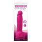 NS Toys Colours Vibrant – Vibrator Realist Roz, Reîncărcabil