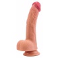 Dildo Realistic 20.5cm Dual-Layered Natural