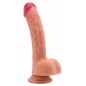 Dildo Realistic 20.5cm Dual-Layered Natural