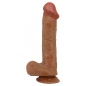 Debra curbat 10,2 cm — Dildo Ergonomic cu Ventuză