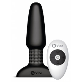 B-Vibe Anal Plug Negru pe xBazar