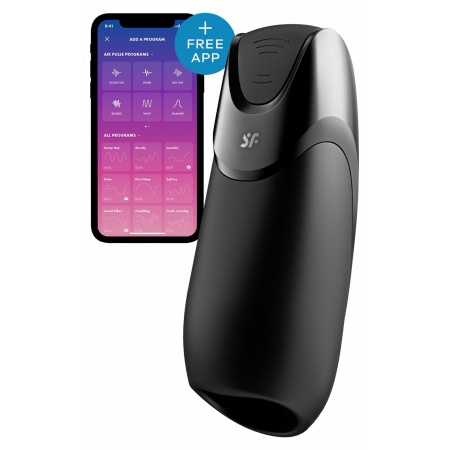 Satisfyer Men Vibration+ Negru