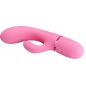 Pretty Love Marski Pink - Vibrator Rabbit 10 Funcții, USB Roz