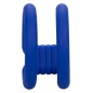 Inel Penis Dual Penis Cage Albastru