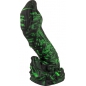 Beasty Lizard Peak — Dildo Din silicon Lichid cu Ventuză 22 cm Verde