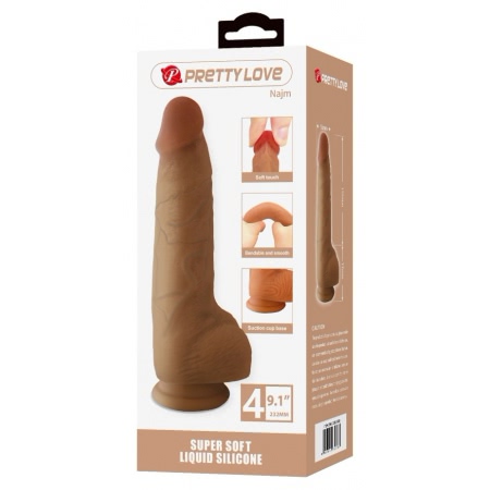 Pretty Love Najm 9.1 – Realism Tactil și Ventuză Pentru Fixare