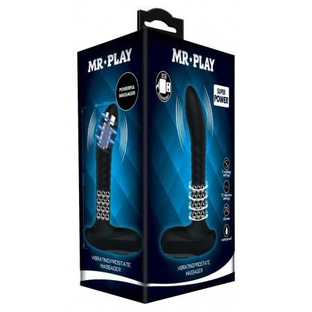 Debra Mr. Play Masajer Prostată – 12 Vibrații, 3 Rotații