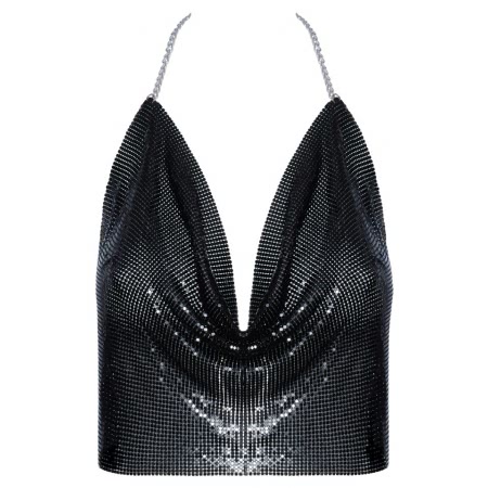 Metal Top Cottelli Collection Negru S-L