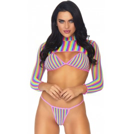 Set Leg Avenue Rainbow Multicolor pe xBazar