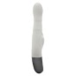 TITANZ 8.5 SILICONE RECHARGEABLE VIBRATOR IN IVORY WHITE